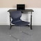Flash Furniture Navy Plastic Stack Chair, PK5 5-RUT-438-NY-GG - alternate 1